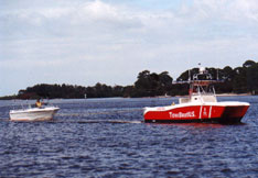 TowBoatUS Cape Coral towboat towing another boat